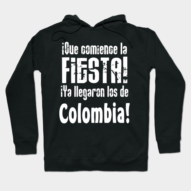 Fiesta Colombia Hoodie by Mi Bonita Designs